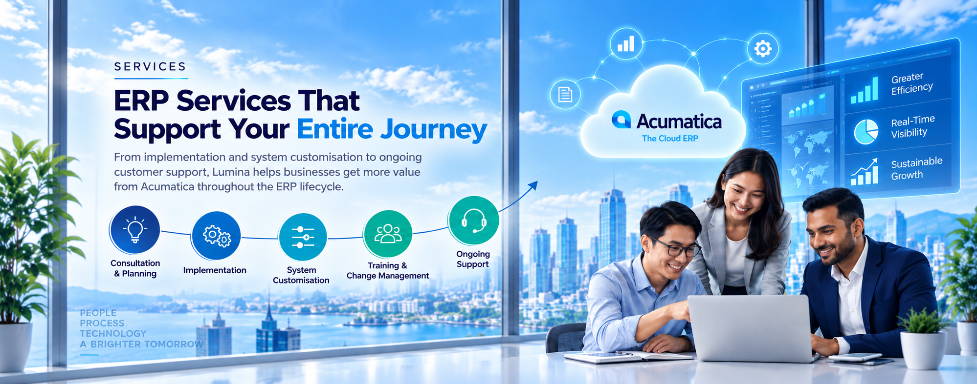ERP Services That Support Your Entire Journey